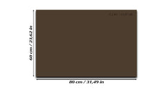 Magnetic Dry-Erase Glass Board Large or Small brown