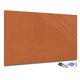 Magnetic Dry-Erase Glass Board Large or Small  walnut