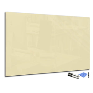 Special order: Magnetic Dry-Erase Glass Board: Abstract cityscape background