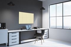 Magnetic Dry-Erase Glass Board Large or Small  beige