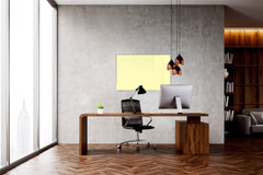 Magnetic Dry-Erase Glass Board Large or Small creamy