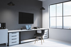 Magnetic Dry-Erase Glass Board Large or Small  black