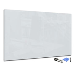 Magnetic Dry-Erase Glass Board Large or Small light gray